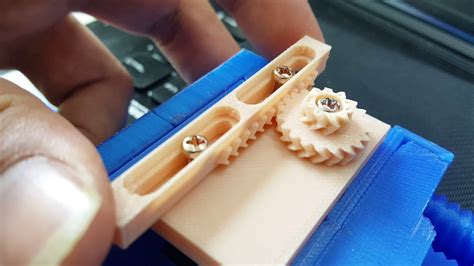 Revolutionize Your Engineering with 3D Printed Rack and Pinion Systems